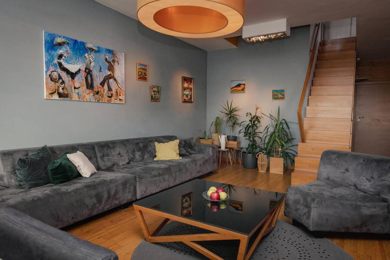 Dwupoziomowy, Rodzinny Apartament. Ochrona, Garaz. Varsovia Exterior foto